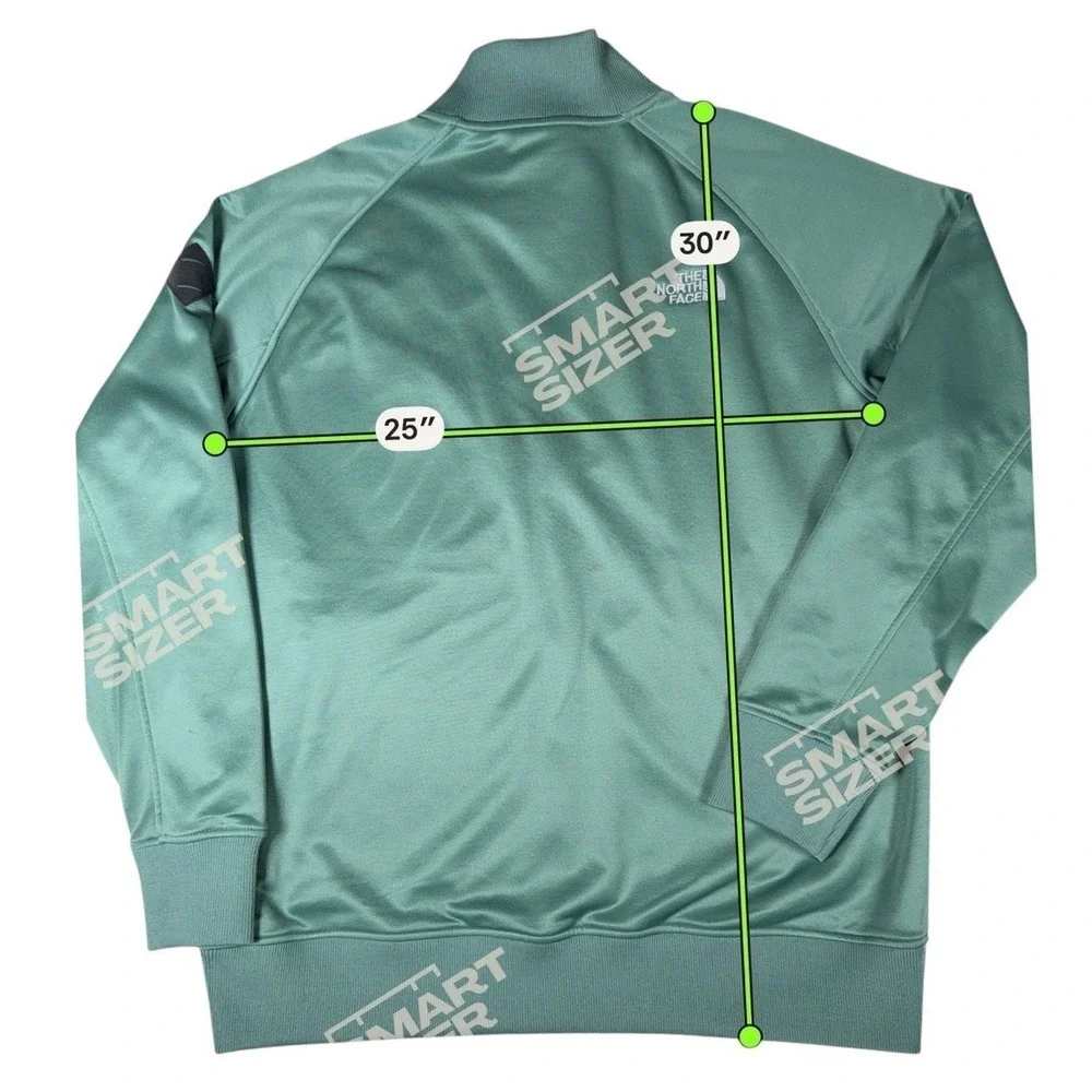 The North Face Takeback Track Jacket Men's XL Green Silver Full Zip NWT Athletic